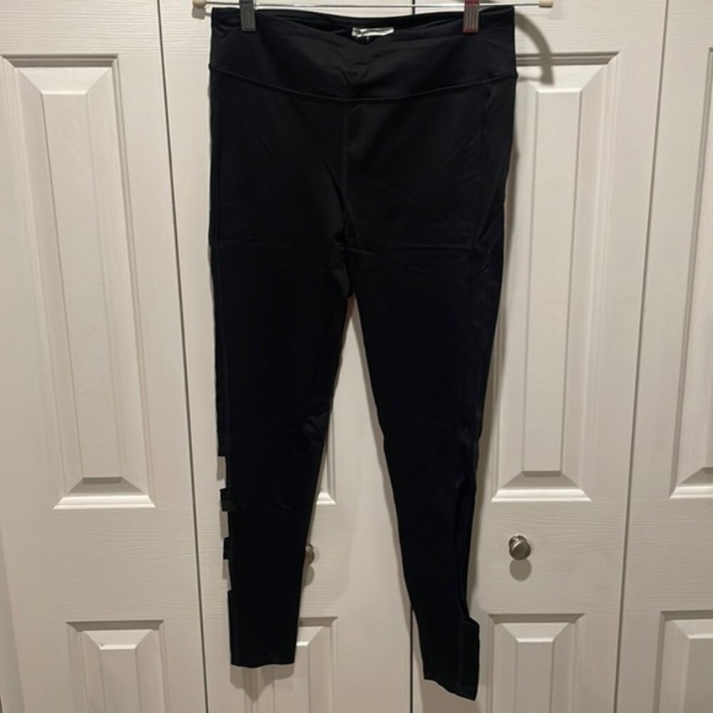 Forever 21 Black Leggings with Cutouts